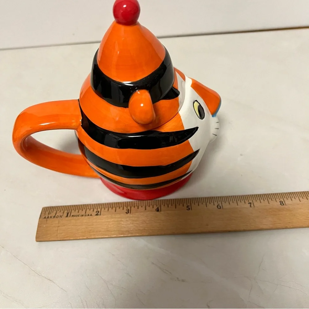 Kellogg’s Tony The Tiger Sugar Bowl Dish Ceramic